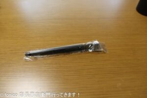 付属のブラシがもったいなくて使えない